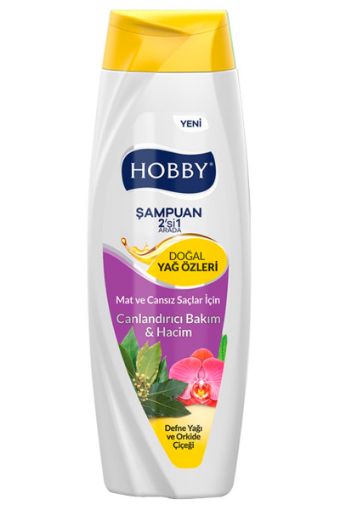 HOBBY ŞAMPUAN DEFNE VE ORKİDE 600 ML. ürün görseli