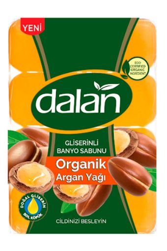 DALAN ORGANİK GLİSERİNLİ SABUN ARGAN YAĞI 4X150 GR. ürün görseli