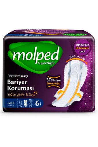 MOLPED BARİYER KORUMASI GECE 6'LI. ürün görseli