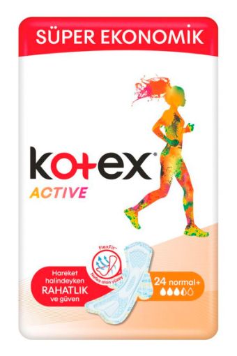 KOTEX ACTIVE QUADRO NORMAL 22'Lİ. ürün görseli