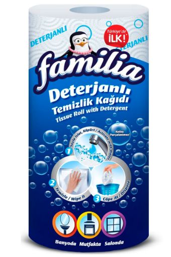 FAMILIA TEMIZLIK KAGIDI DETERJANLI. ürün görseli