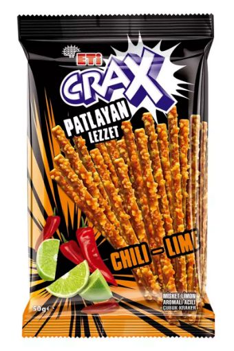 ETİ CRAX PATLAYAN KRAKER CHILI LIME 50 GR. ürün görseli