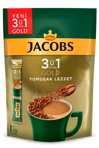 JACOBS GOLD 3 IN 1 10'LU YOGUN LEZZET. ürün görseli