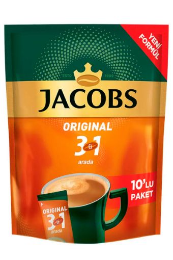 JACOBS TEK İÇİMLİK 3'Ü 1 ARADA 10'LU. ürün görseli