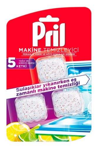 PRIL BUL.MAKINESI TEMIZLEYICI KAPSUL 3'LU. ürün görseli