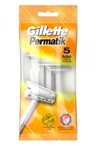 GILLETTE PERMATİK POŞET 5'Lİ. ürün görseli