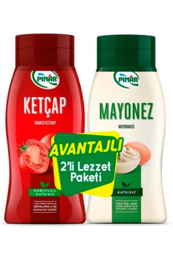 PINAR KETÇAP 420 GR + MAYONEZ 350 GR. ürün görseli