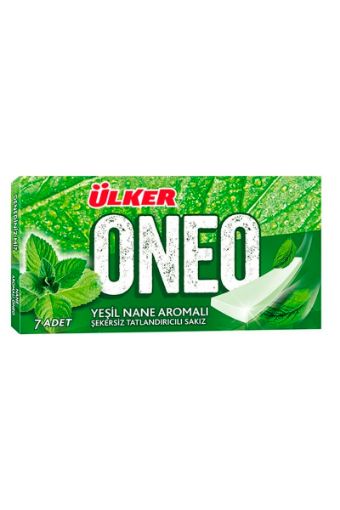 ÜLKER ONEO FLİPTOP DRAJE KUTU SAKIZ NANE 21 GR. ürün görseli