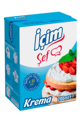 İÇİM KREMA YEMEKLİK 200 ML. ürün görseli