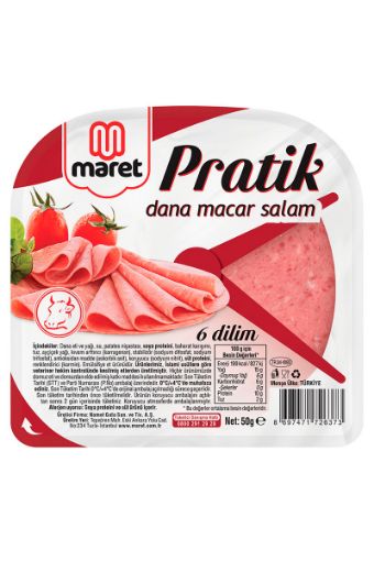 MARET PRATİK MACAR SALAM 50 GR. ürün görseli