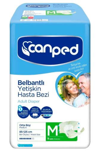 CANPED HASTA BEZİ POLİETİLEN ORTA 9'LU. ürün görseli