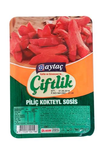 AYTAÇ ÇİFTLİK PİLİÇ KOKTEYL SOSİS 225 GR. ürün görseli