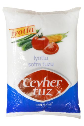 CEVHER İYOTLU SOFRA TUZ 750 GR. ürün görseli