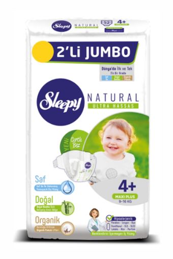 SLEEPY SENSITIVE FIRSAT PKT. MAXI PLUS 4+. ürün görseli