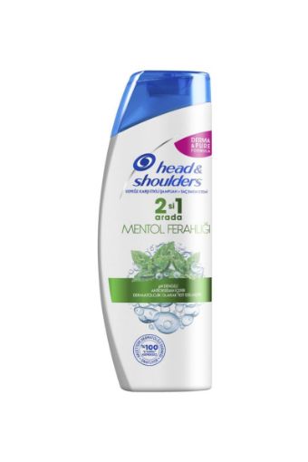 HEAD SHOULDERS ŞAMPUAN 2 İN 1 MENTOL FERAHLIĞI 250 ML. ürün görseli