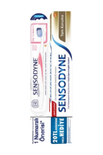 SENSODYNE TAM KORUMA 75 ML. + DİŞ FIRÇASI. ürün görseli