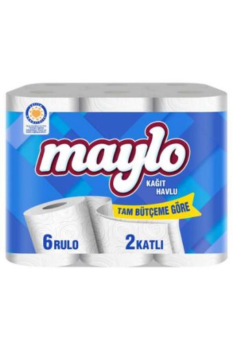 Maylo Bütçem Kağıt Havlu 6lı 2 Katlı. ürün görseli