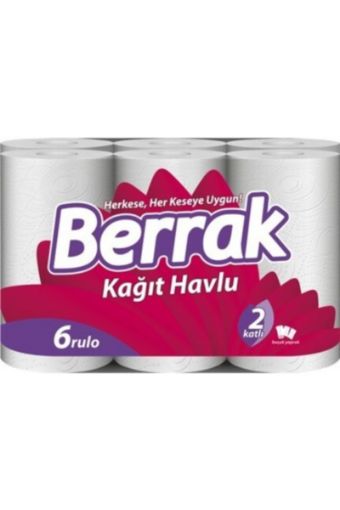 Berrak Rulo Havlu 6'lı. ürün görseli