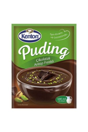 KENTON PUDİNG ÇİKOLATALI ANTEP FISTIKLI 100 GR. ürün görseli