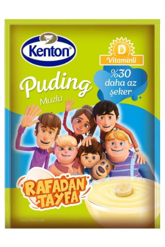 KENTON PUDİNG RAFADAN TAYFA 100GR MUZLU. ürün görseli