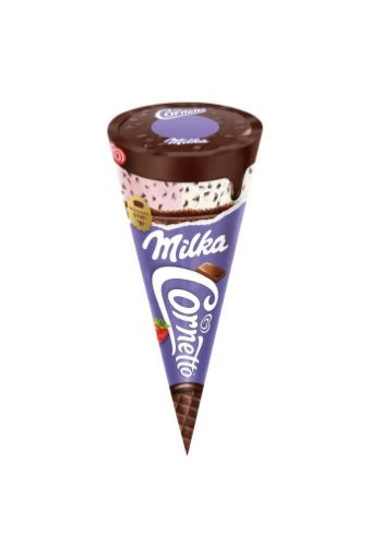 ALGIDA  DOND.CORNETTO DISC MILKA 130ML XQX. ürün görseli